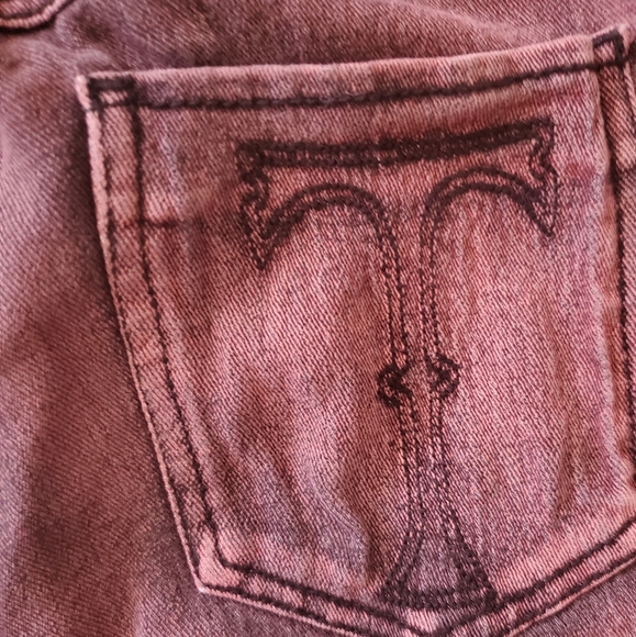 Vintage Tripp NYC Daang Goodman Purple Wash Skinny Jeans. - Picture 9 of 16